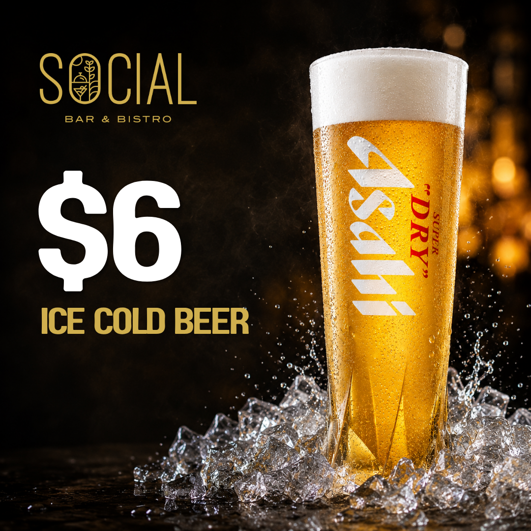 Asahi Happy Hour Specials